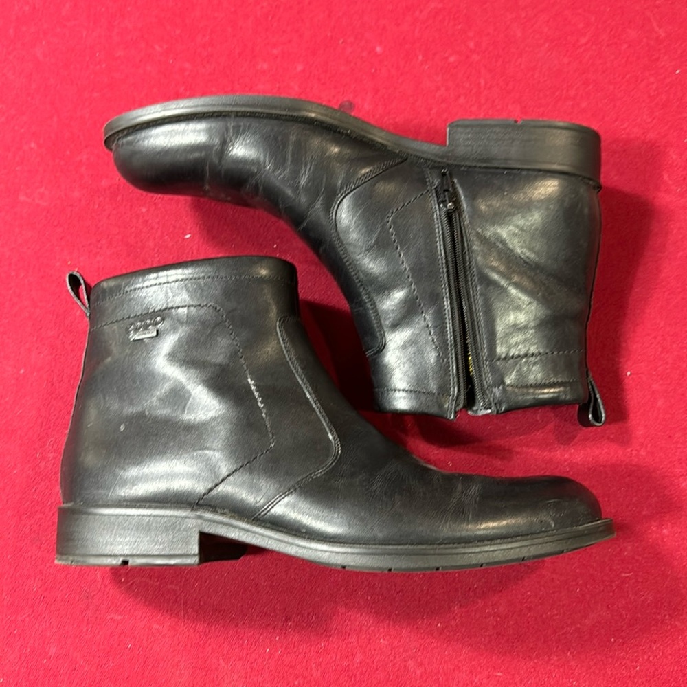 Ecco mens zip boot